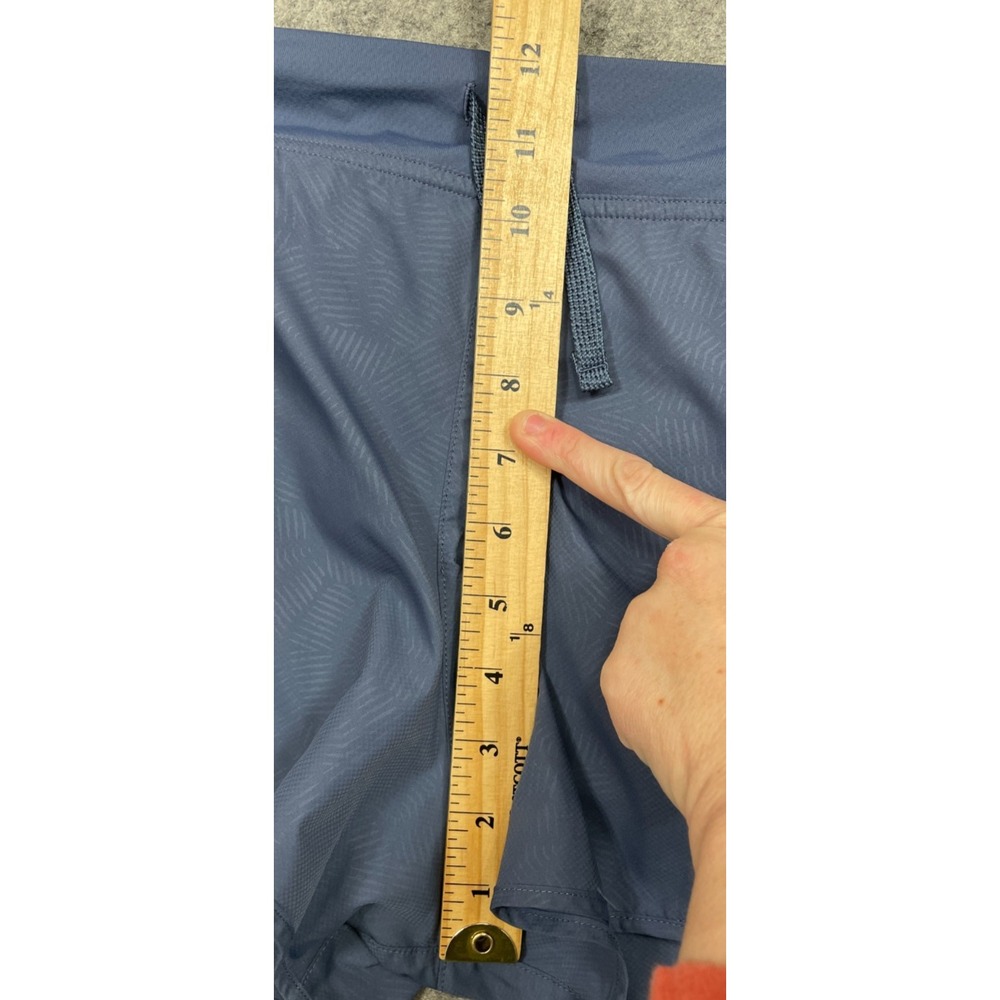 Patagonia Strider Shorts 3" XL Hexy Dolomite Blue XL - Picture 12 of 15